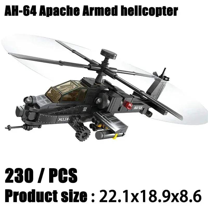 MOC Premium Building Blocks Mi 24 Hind Attack Helicopter Model Set For Builders And Collectors - Image 19