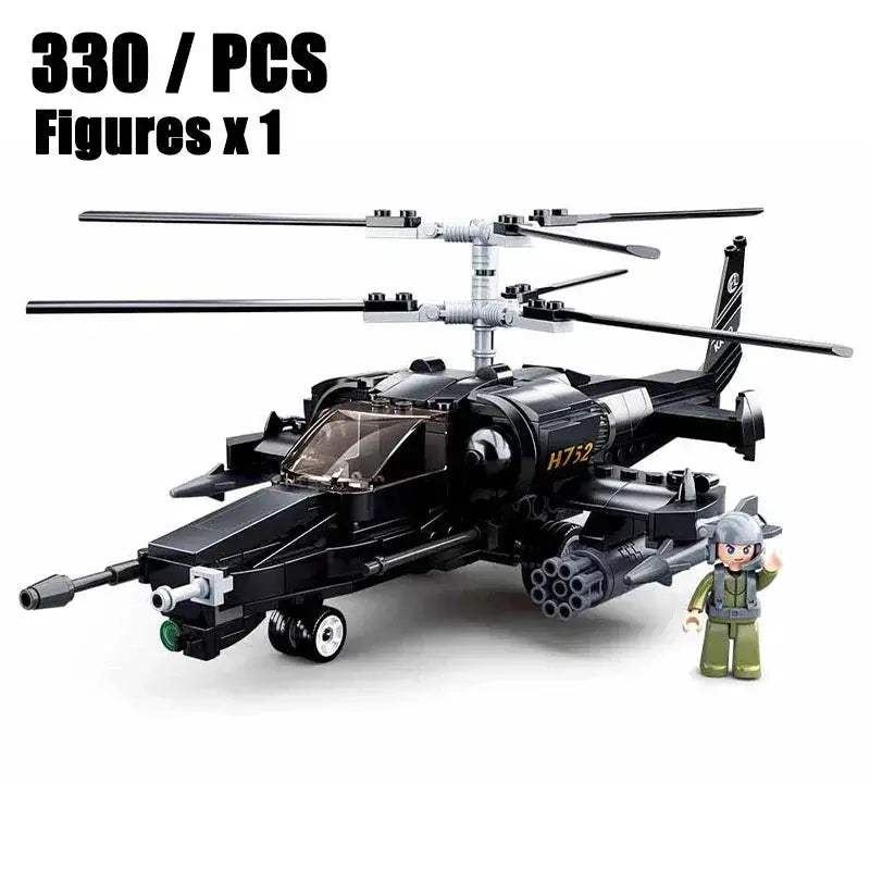 MOC Premium Building Blocks Mi 24 Hind Attack Helicopter Model Set For Builders And Collectors - Image 23