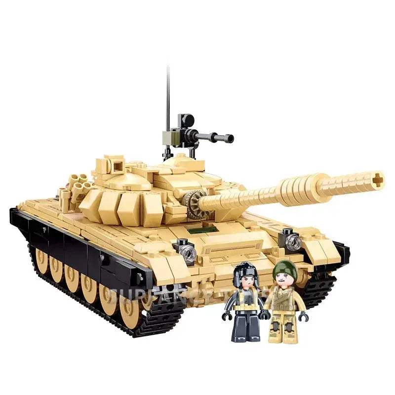 MOC Premium Building Blocks Set Lego Compatible STRV103 Main Battle Tank Model For Ages 14 And Up - Image 8