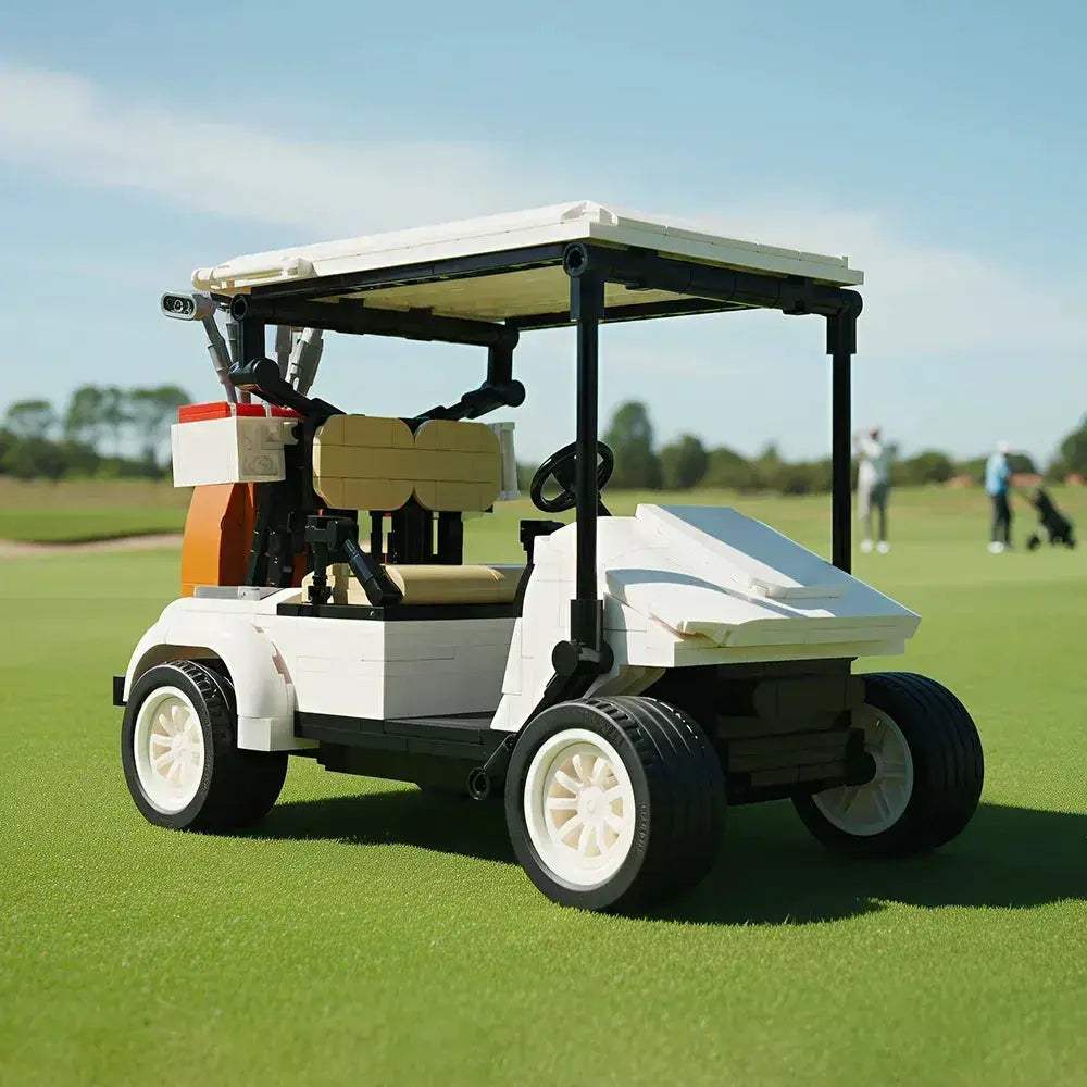 MOC Premium Building Blocks Toy Lego-Compatible 807-Piece Golf Cart Simulation Model For Kids