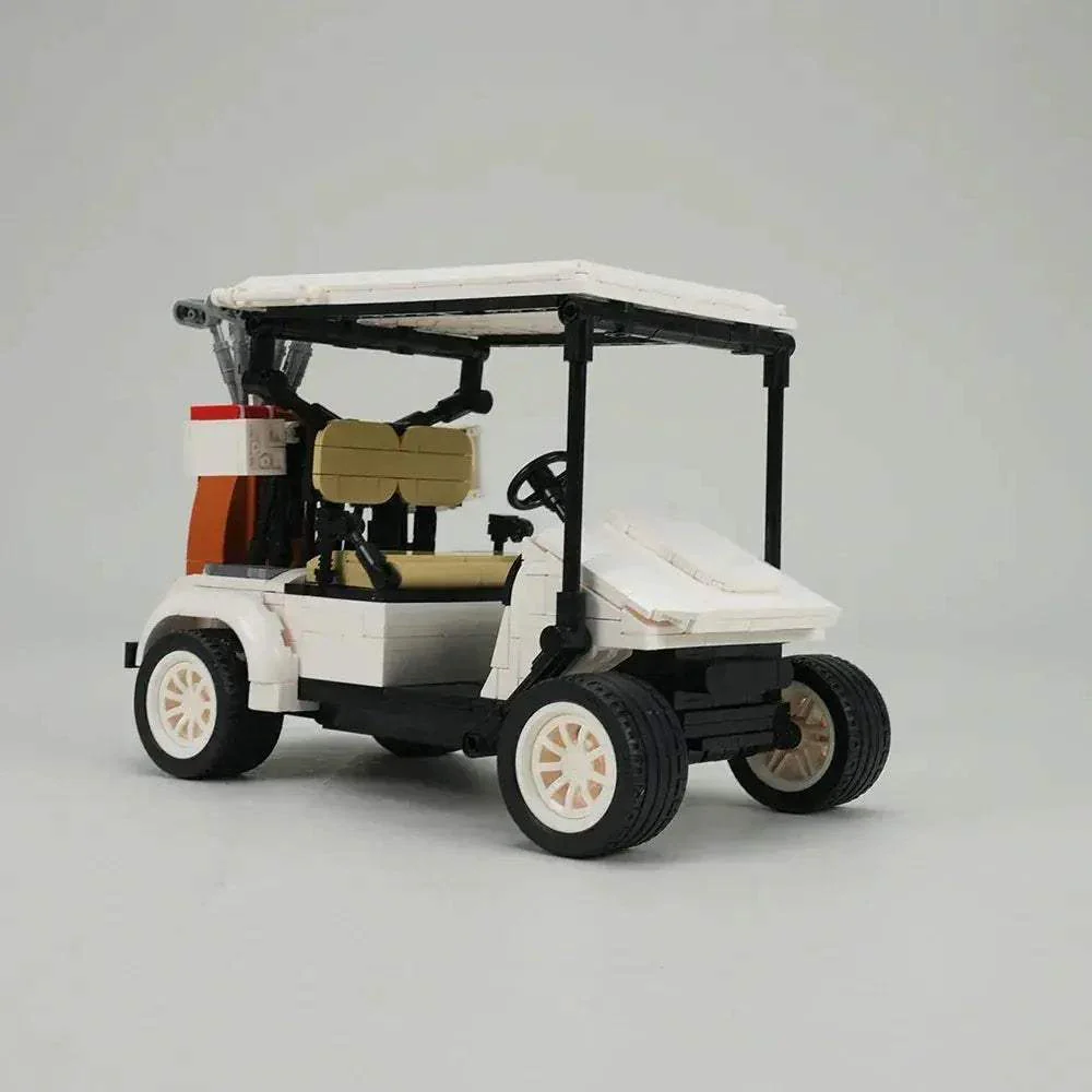 MOC Premium Building Blocks Toy Lego-Compatible 807-Piece Golf Cart Simulation Model For Kids - Image 6