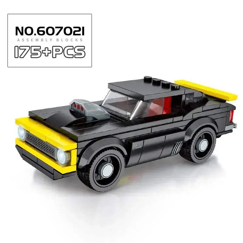 MOC Racing Car Lego Compatible Building Blocks Set For Kids - Image 48