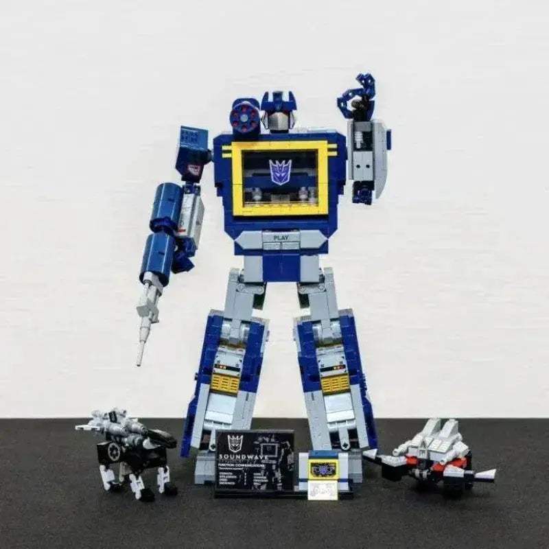 MOC Robot Soundwave Building Blocks Set For Kids Educational Gift - Image 5