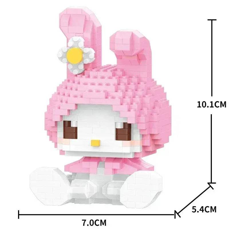 MOC Sanrio Hello Kitty Building Blocks Lego Compatible Set - Image 6
