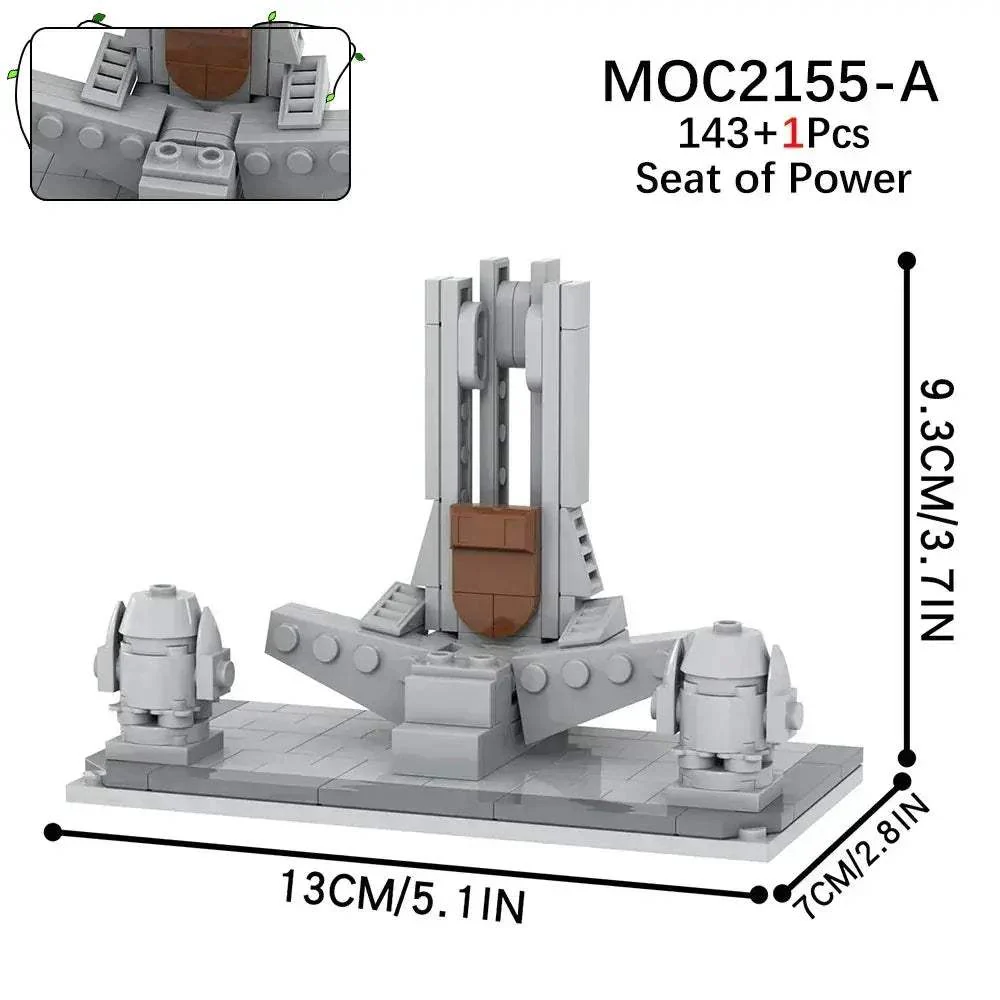 MOC Sci Fi Space War Building Blocks For Kids And Adults - Image 12