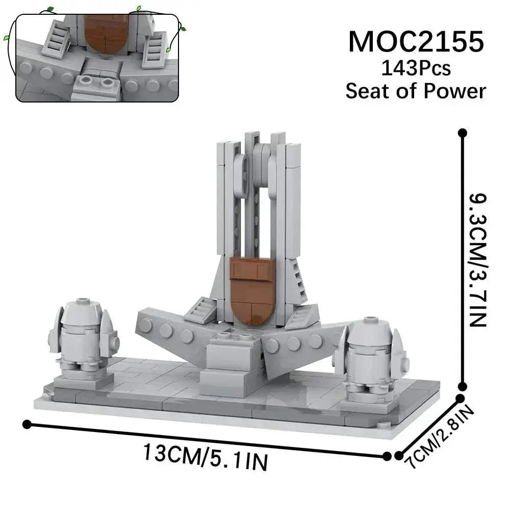MOC Sci Fi Space War Building Blocks For Kids And Adults - Image 18