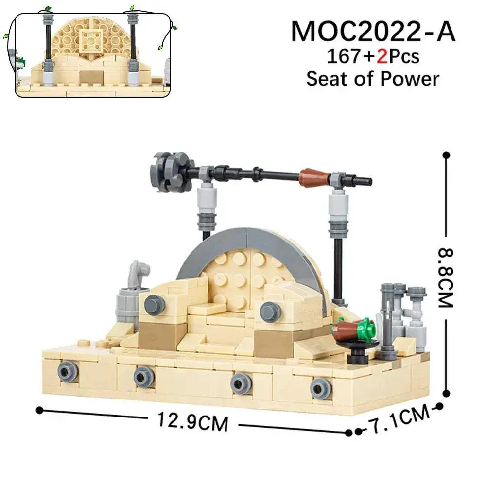 MOC Sci Fi Space War Building Blocks For Kids And Adults - Image 22