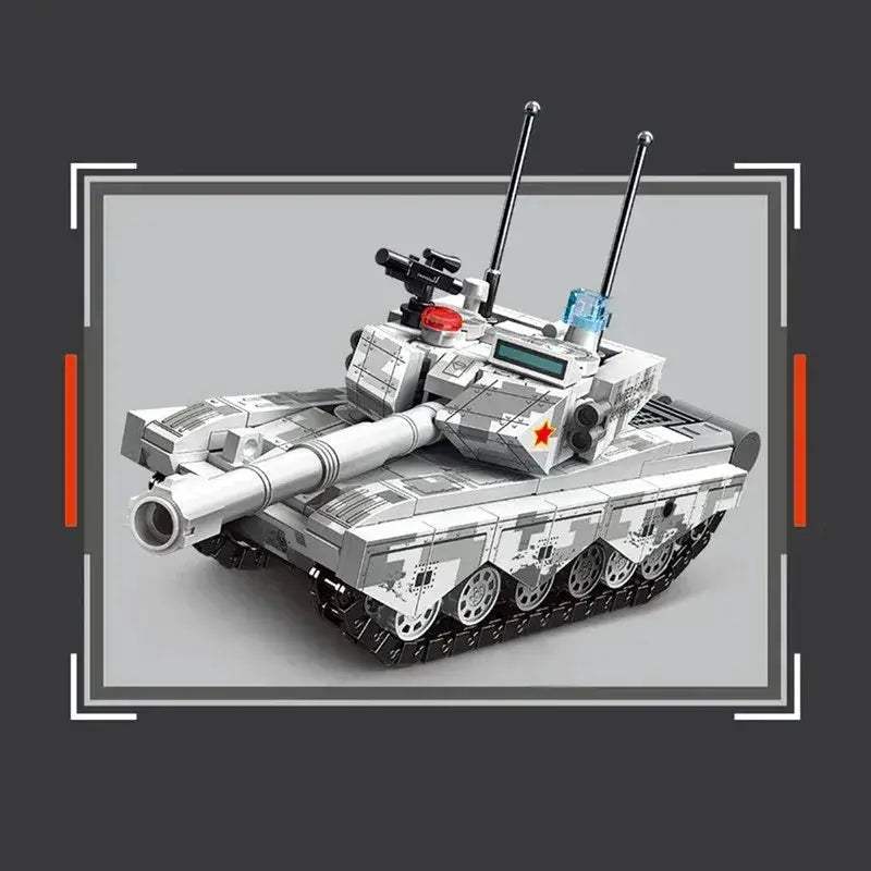 MOC Sembo Military Tank Building Blocks Set For Kids Durable Construction - Image 2