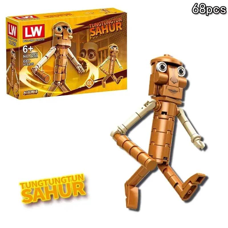 MOC Shark Building Blocks Blind Box Toy Set For Kids Gift - Image 10