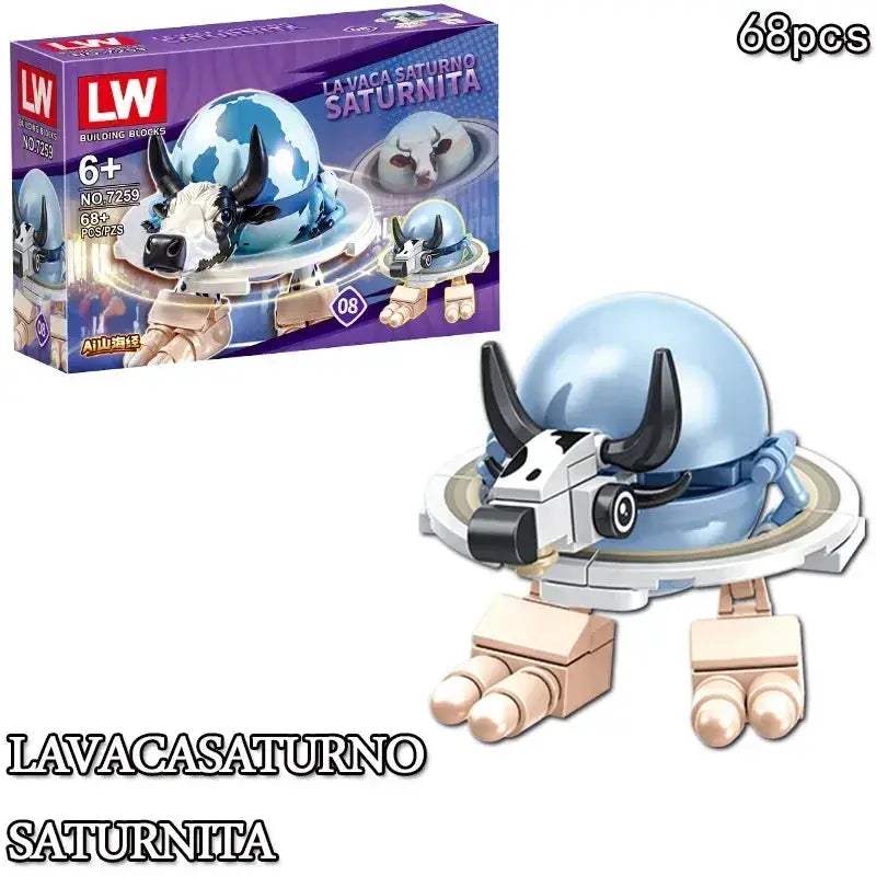 MOC Shark Building Blocks Blind Box Toy Set For Kids Gift - Image 2
