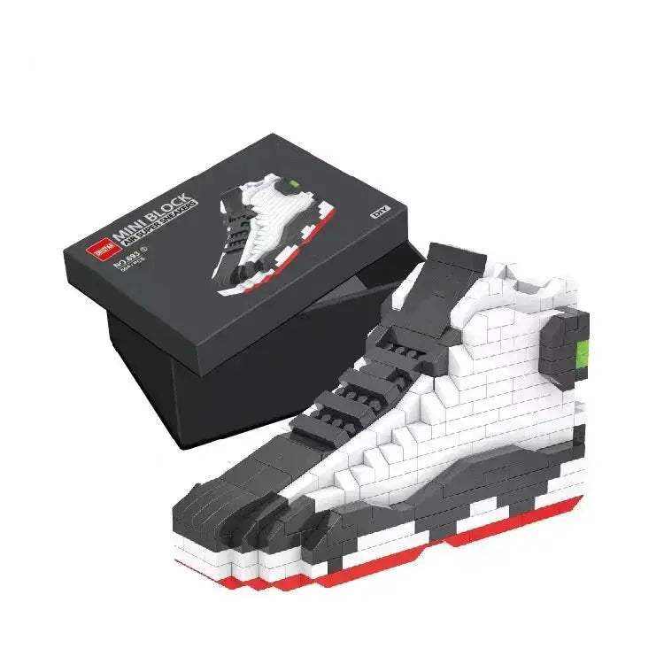 MOC Sneakers Building Blocks Set For Kids DIY Play Toy Collection - Image 11
