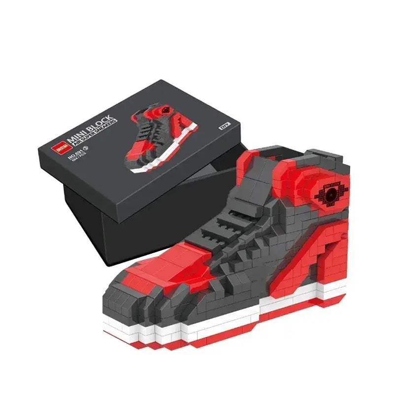 MOC Sneakers Building Blocks Set For Kids DIY Play Toy Collection - Image 14