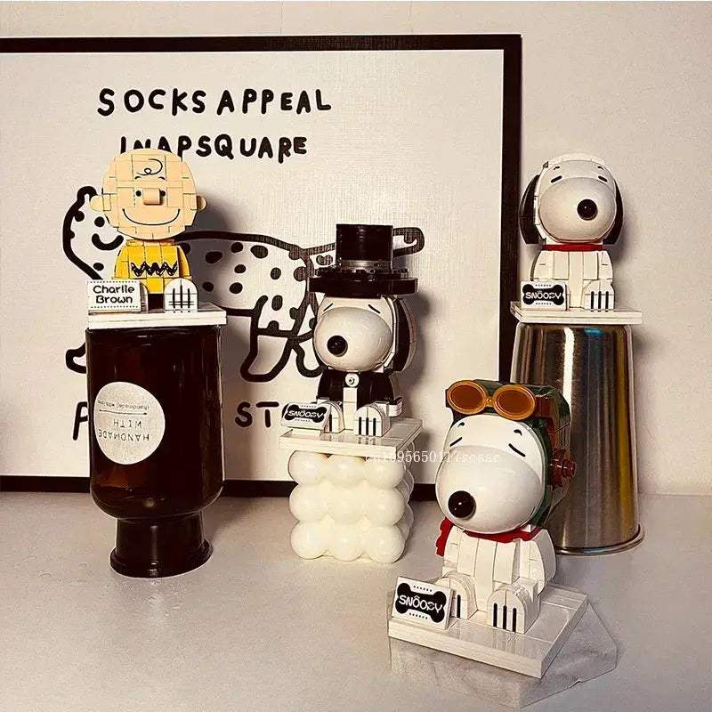 MOC Snoopy Building Blocks Lego Compatible Collectible Model Kit - Image 5