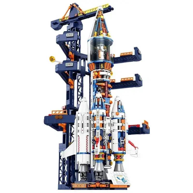 MOC Space Station Building Blocks STEM Toy Develops Engineering Skills - Image 2
