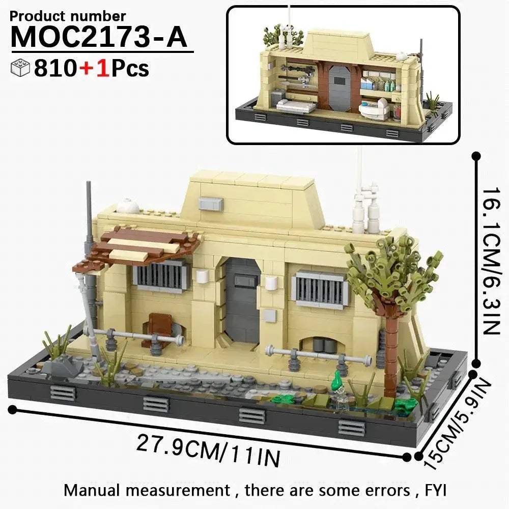 MOC Space War Dueling Arena Building Blocks Set Complete - Image 11