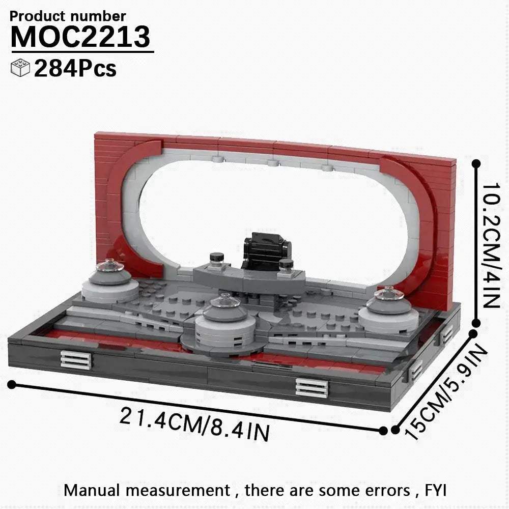 MOC Space War Dueling Arena Building Blocks Set Complete - Image 12