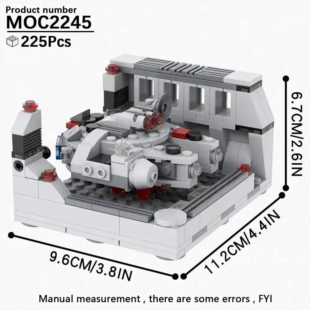 MOC Space War Dueling Arena Building Blocks Set Complete - Image 19