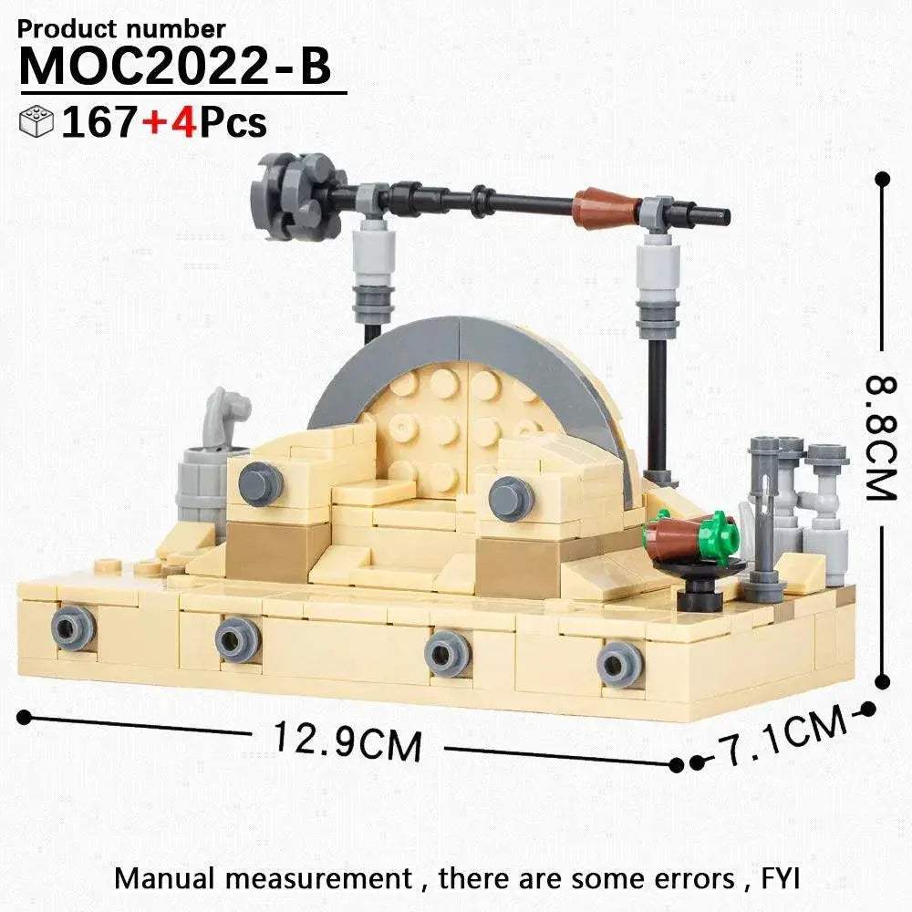 MOC Space War Dueling Arena Building Blocks Set Complete - Image 2