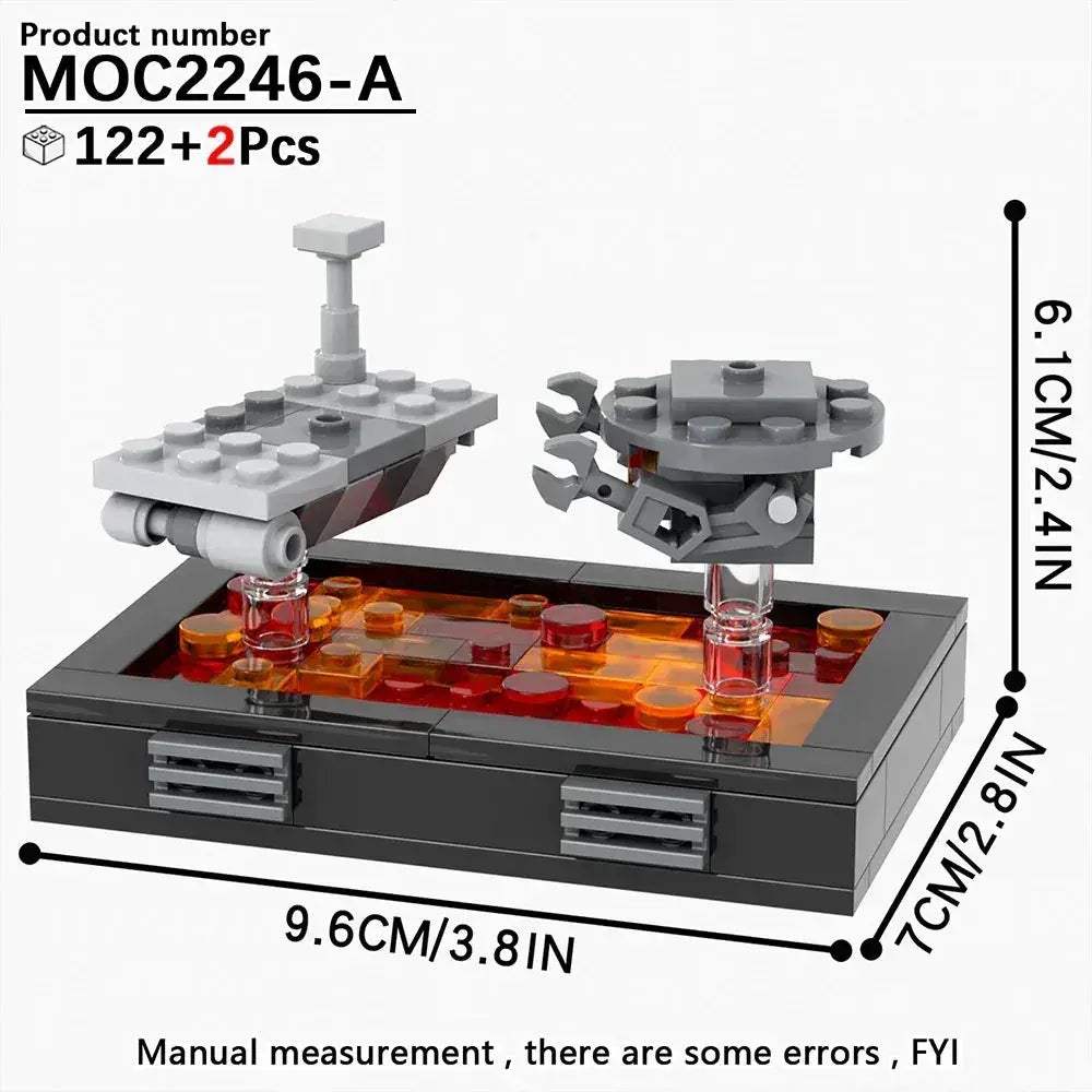 MOC Space War Dueling Arena Building Blocks Set Complete - Image 20