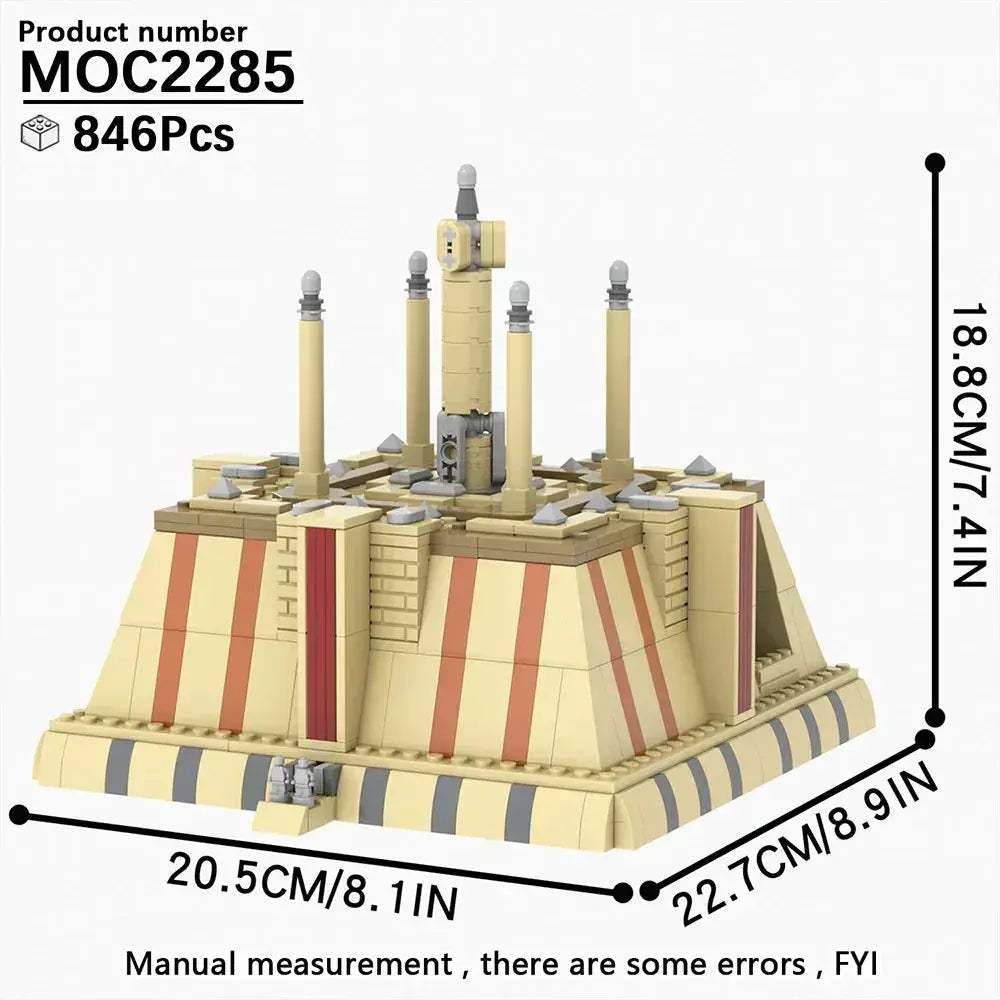 MOC Space War Dueling Arena Building Blocks Set Complete - Image 21