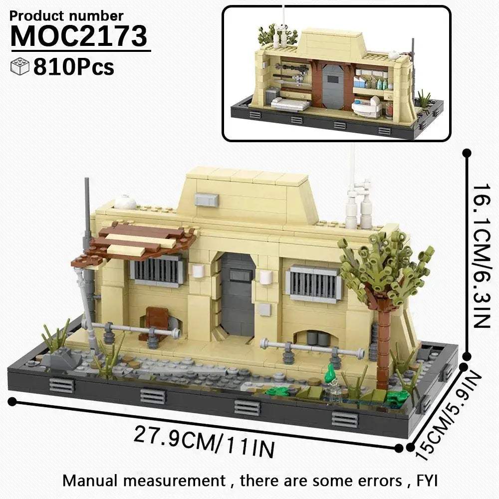 MOC Space War Dueling Arena Building Blocks Set Complete - Image 24