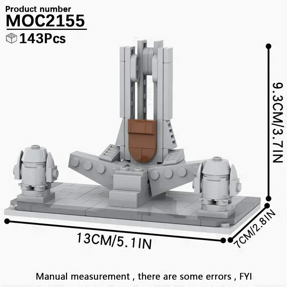 MOC Space War Dueling Arena Building Blocks Set Complete - Image 25