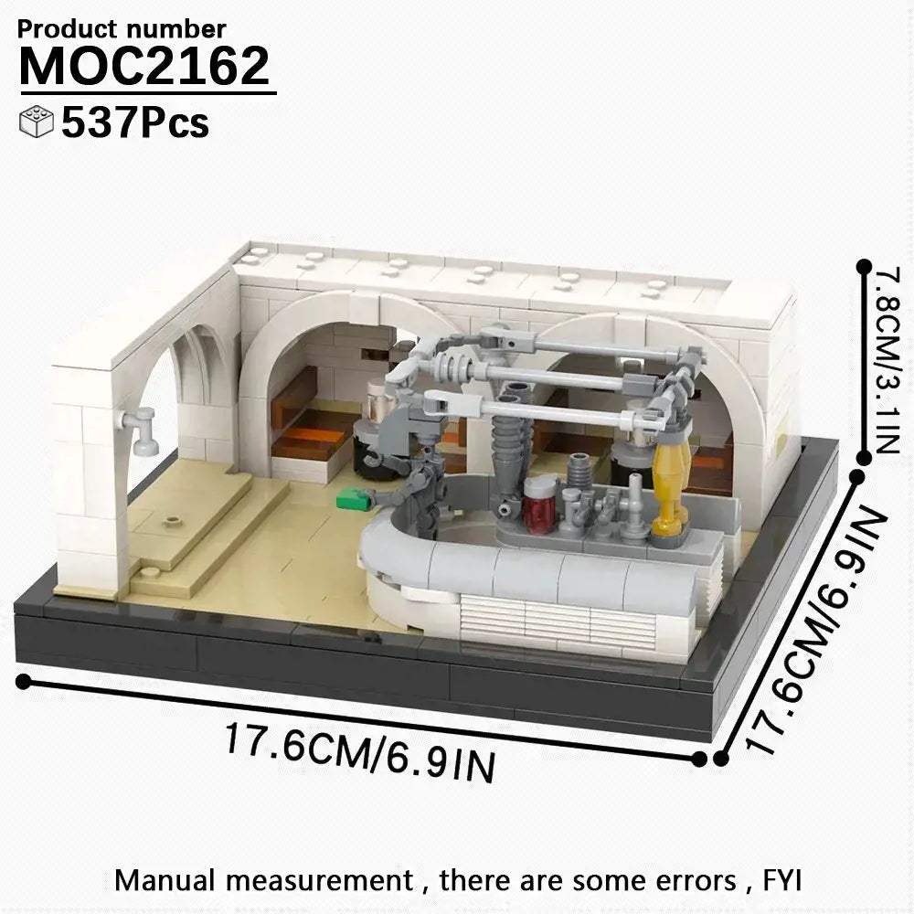 MOC Space War Dueling Arena Building Blocks Set Complete - Image 26