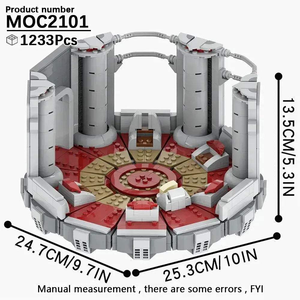 MOC Space War Dueling Arena Building Blocks Set Complete - Image 3