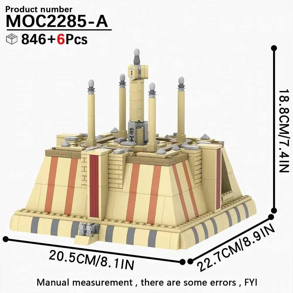 MOC Space War Dueling Arena Building Blocks Set Complete - Image 32