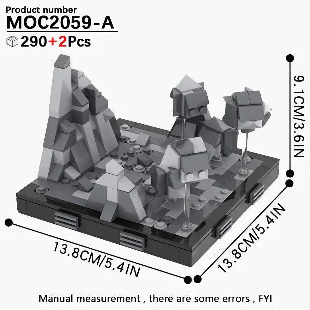 MOC Space War Dueling Arena Building Blocks Set Complete - Image 4