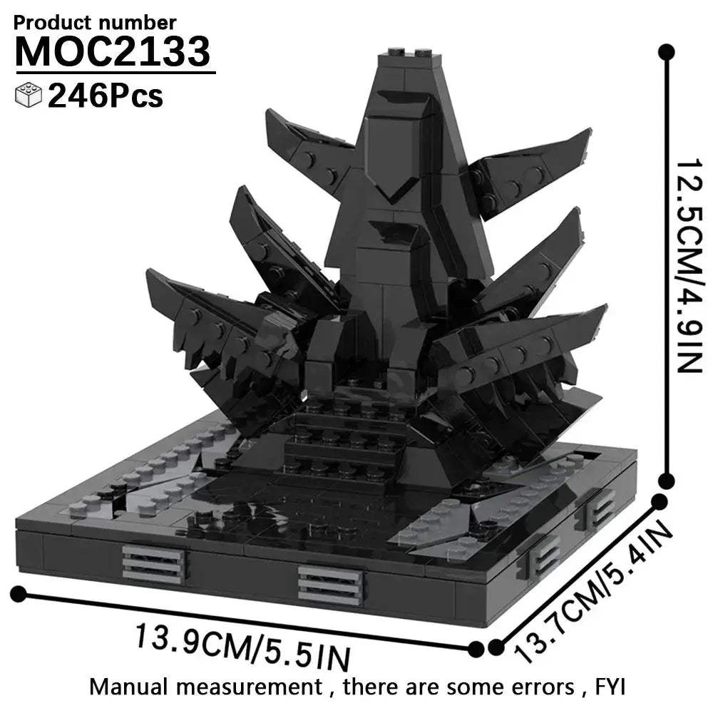 MOC Space War Dueling Arena Building Blocks Set Complete - Image 42