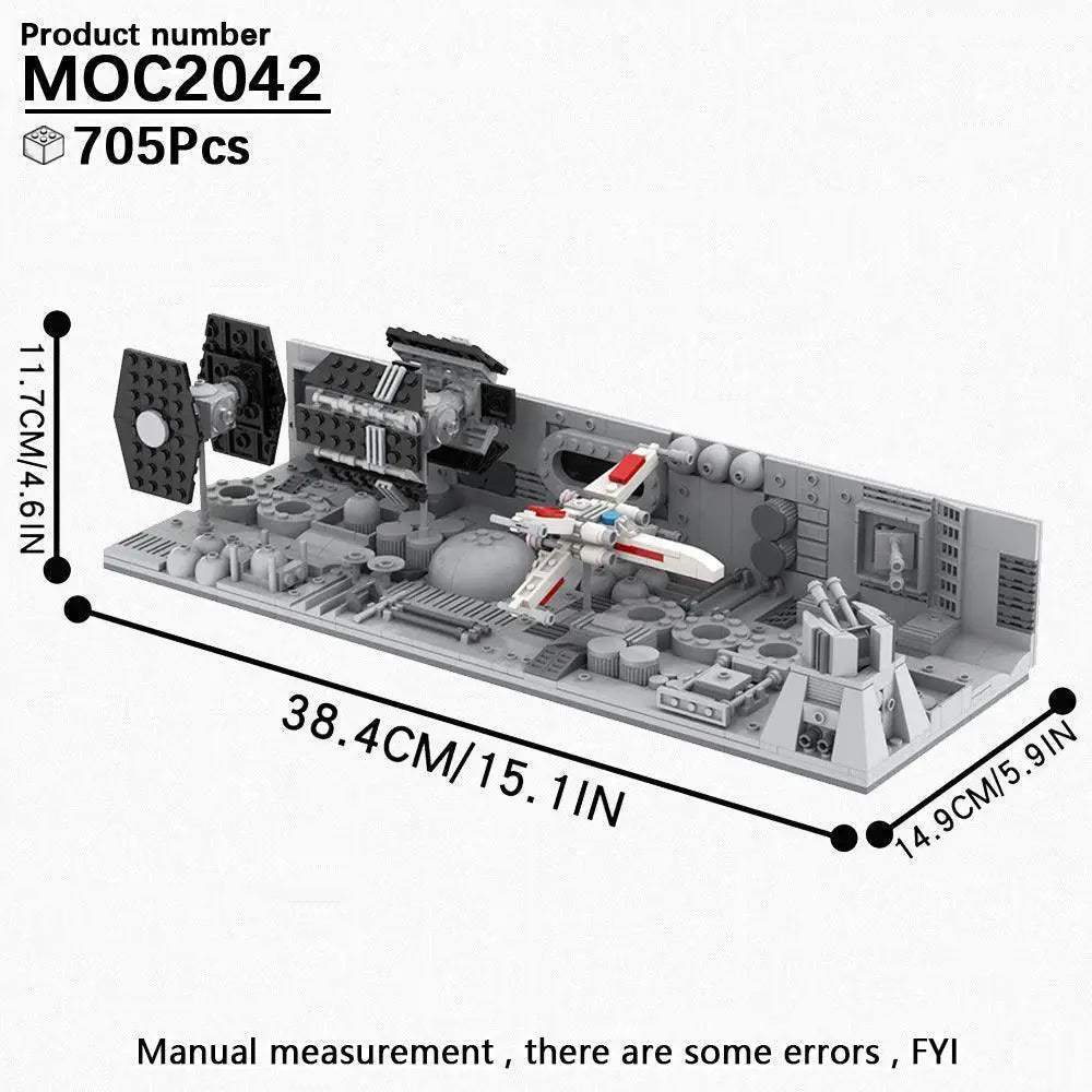 MOC Space War Dueling Arena Building Blocks Set Complete - Image 44