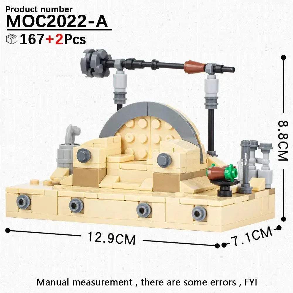 MOC Space War Dueling Arena Building Blocks Set Complete - Image 45