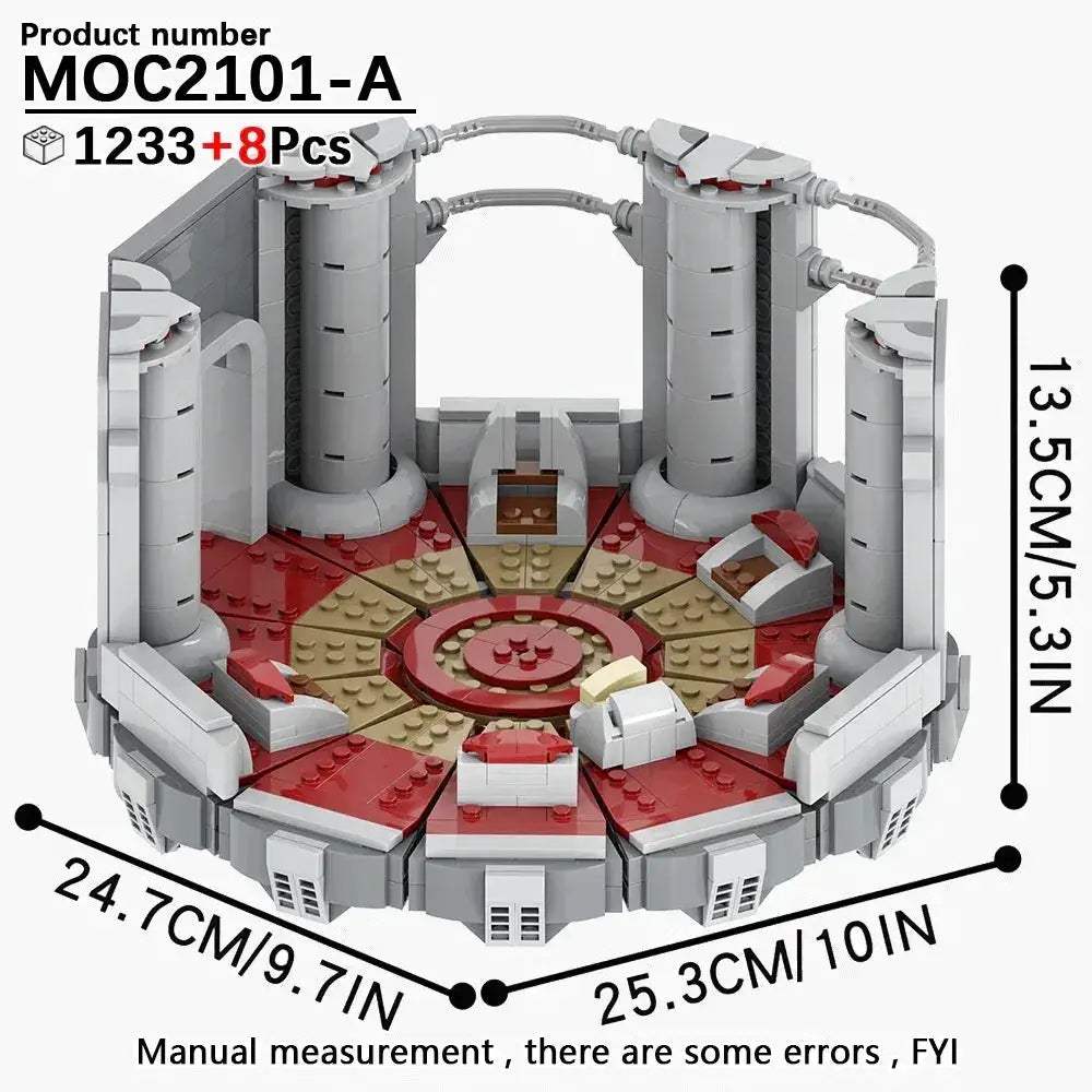 MOC Space War Dueling Arena Building Blocks Set Complete - Image 46