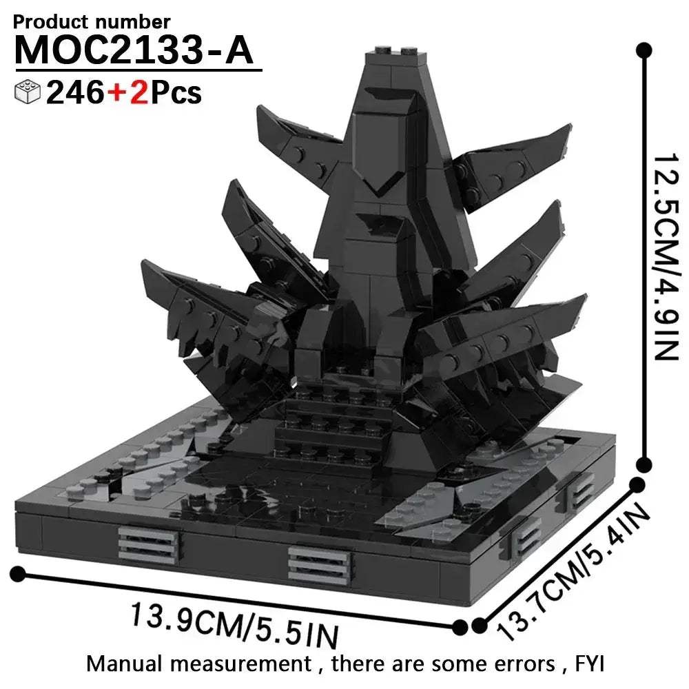 MOC Space War Dueling Arena Building Blocks Set Complete - Image 48