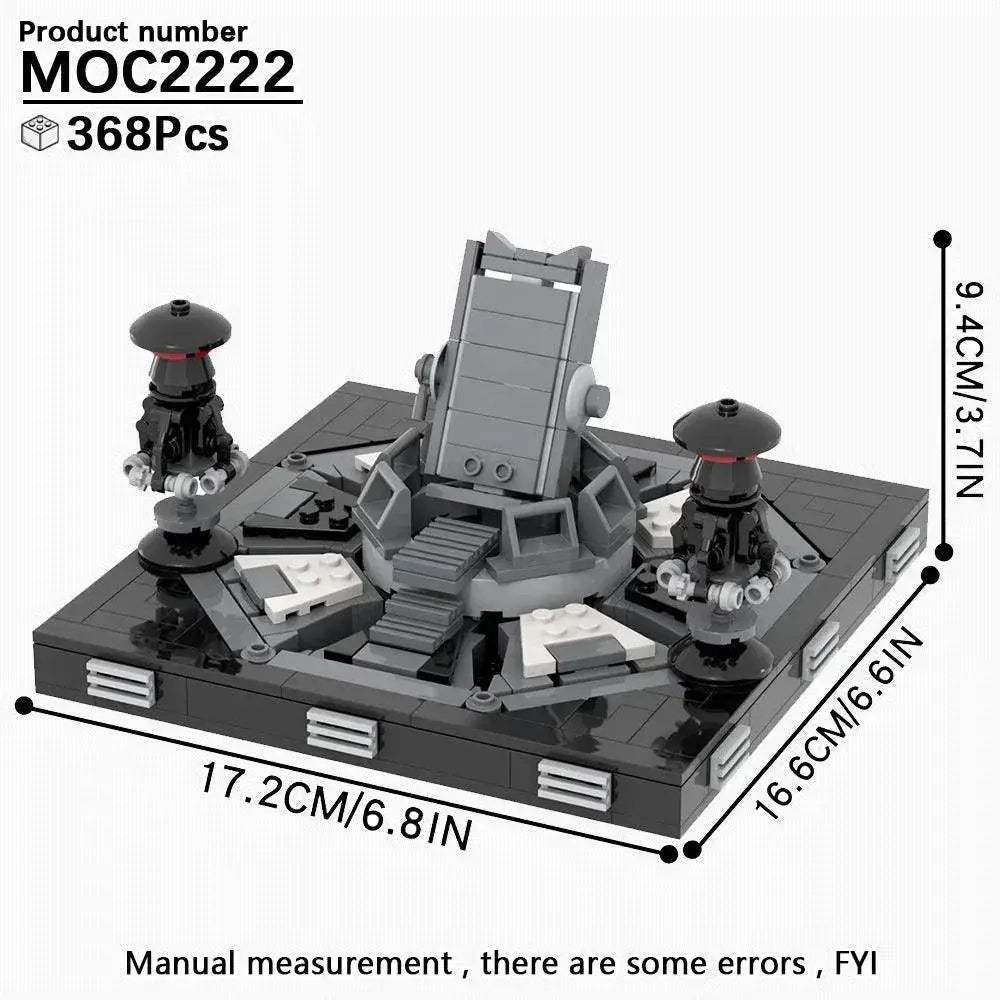 MOC Space War Dueling Arena Building Blocks Set Complete - Image 50