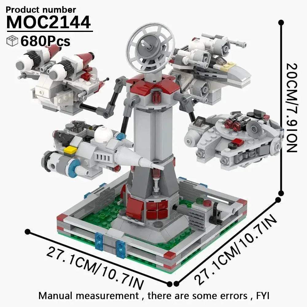 MOC Space War Dueling Arena Building Blocks Set Complete - Image 7