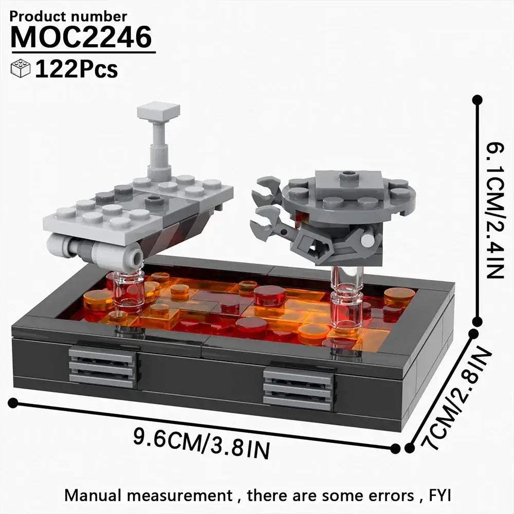 MOC Space War Dueling Arena Building Blocks Set Complete - Image 8