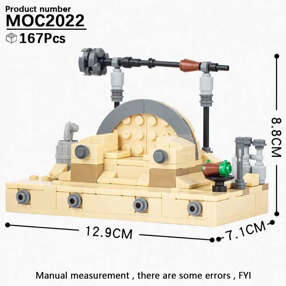 MOC Space War Dueling Arena Building Blocks Set Complete - Image 9