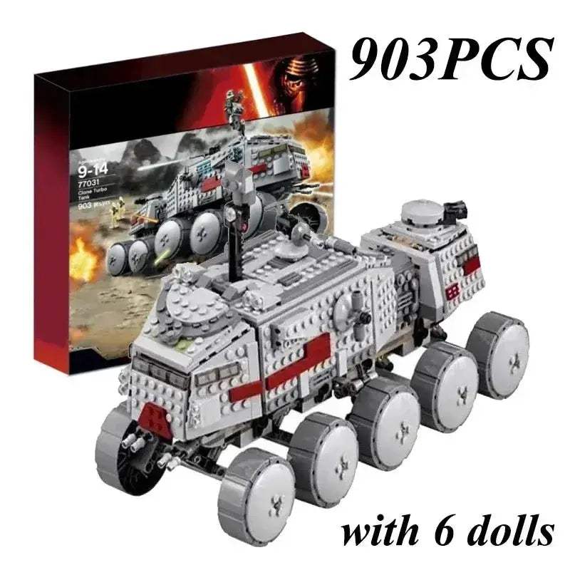 MOC Space War Tank Building Blocks Set With 903 Pieces