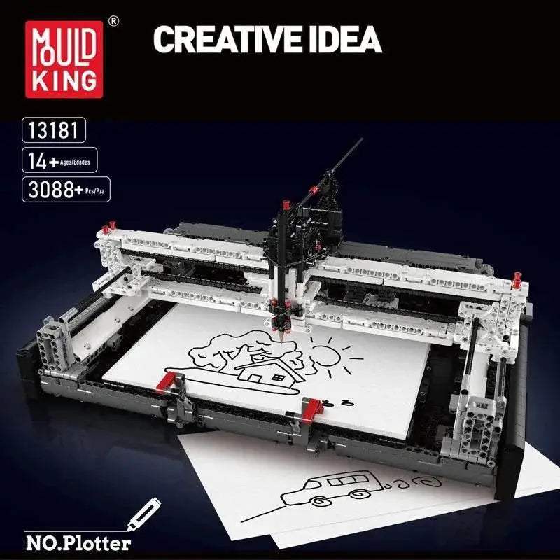 MOC STEM Building Blocks Set Programming Plotter For Boys - Image 2