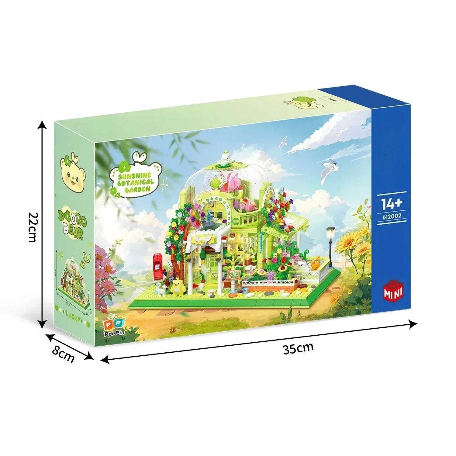 Lego Compatible Botanical Garden Building Blocks Set Cute Bear - Image 7