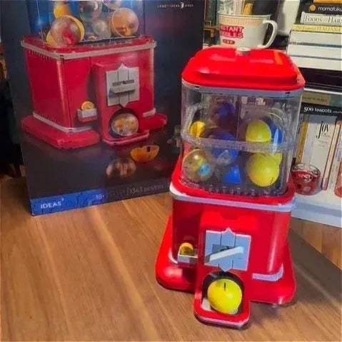 MOC Vending Machine Building Blocks Set With Coin Operated Play