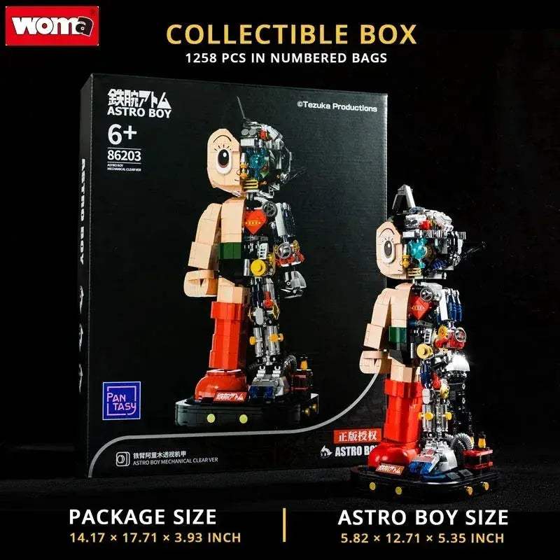 MOC Woma Astro Boy Educational Building Blocks Compatible With Lego - Image 6