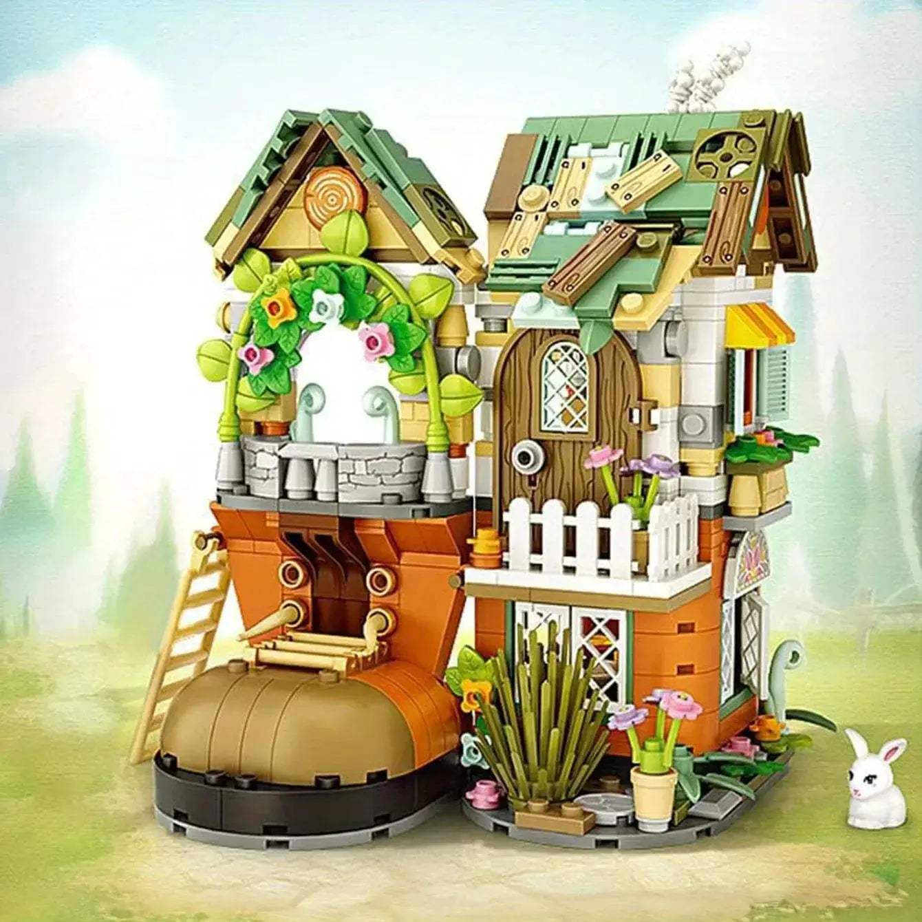 MOC World Architecture Building Blocks Miniatures Collectible For Adults - Image 6