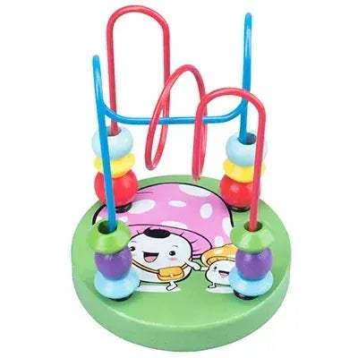 Montessori Wooden Bead Maze Toy For Toddlers Learning Math - Image 23