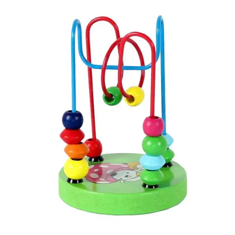 Montessori Wooden Bead Maze Toy For Toddlers Learning Math - Image 28