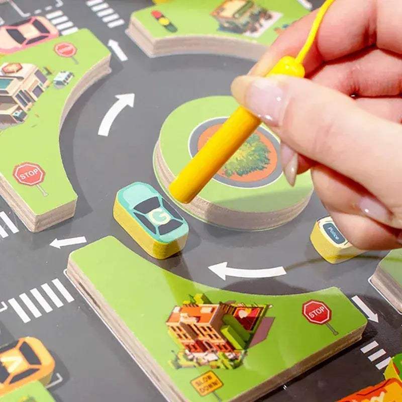 Montessori Magnetic Alphabet Maze Board For Fine Motor Skills - Image 3