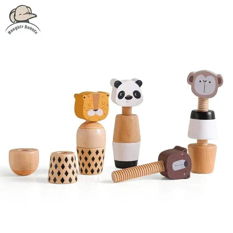 Wooden Baby Puzzle Toys For Early Learning And Coordination