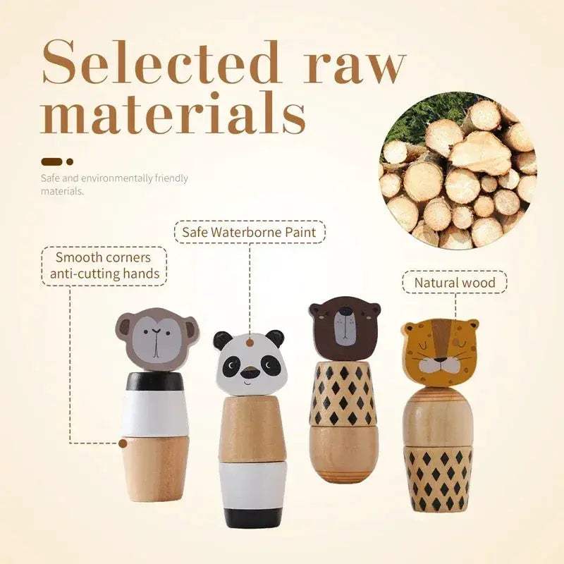 Wooden Baby Puzzle Toys For Early Learning And Coordination - Image 3